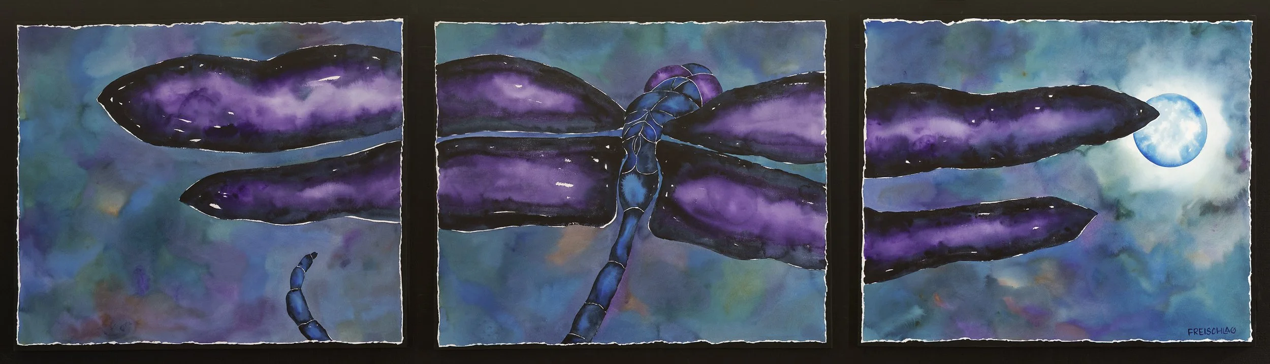 Under a Dragon's Night Moon 30x 120