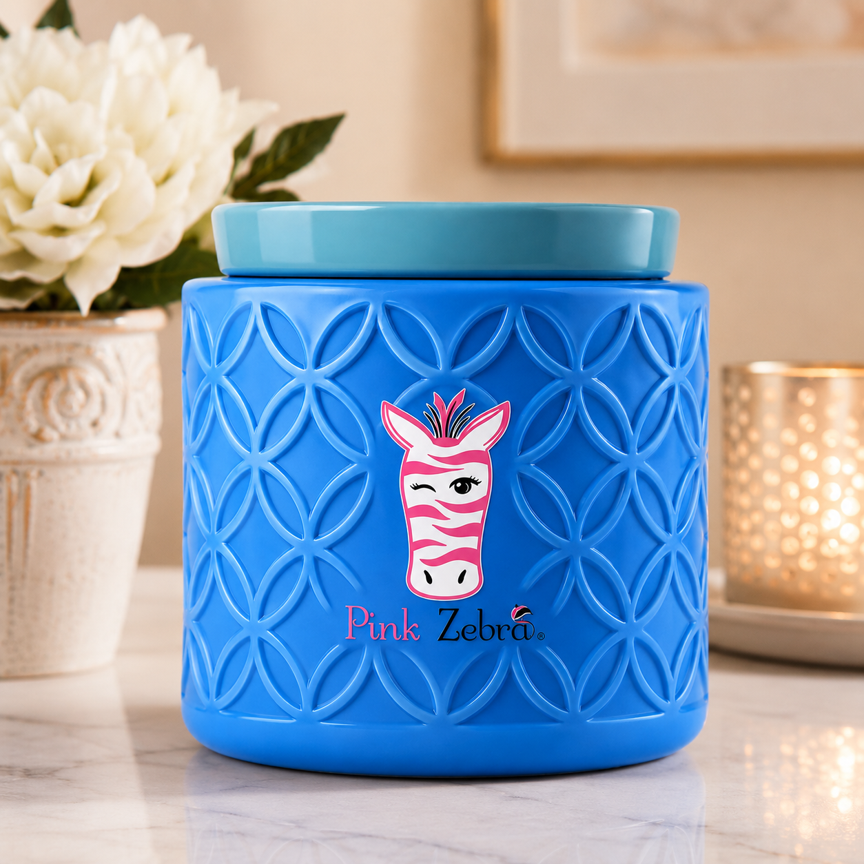 Blue Mosaic Simmer Pot
