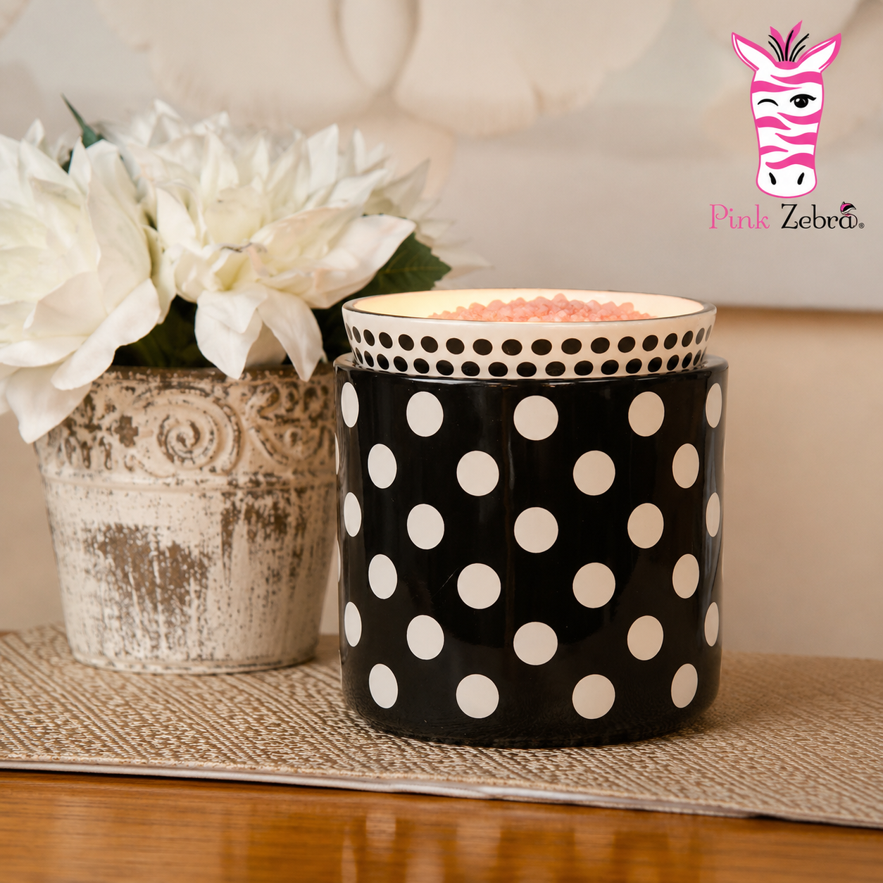 Polka Dot Simmer Pot