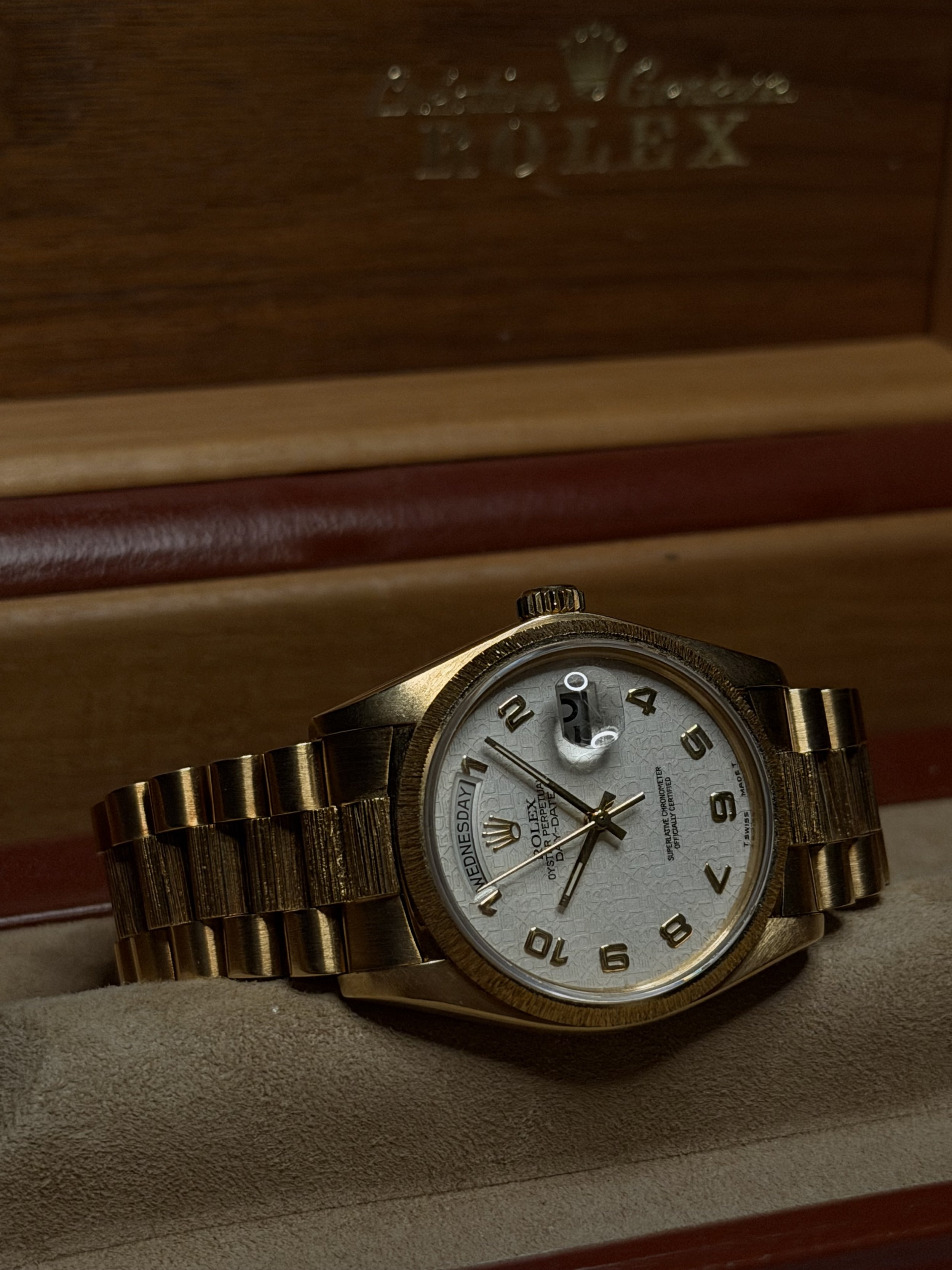 Rolex Day Date Bark Bracelet Dark.JPG