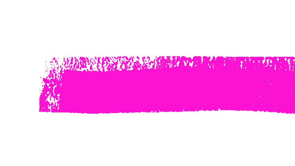 Pink paint swash