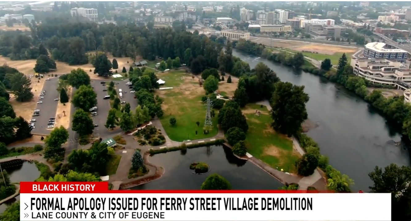 Formal Apology Issued for Demolition of First Black Neighborhood in Eugene