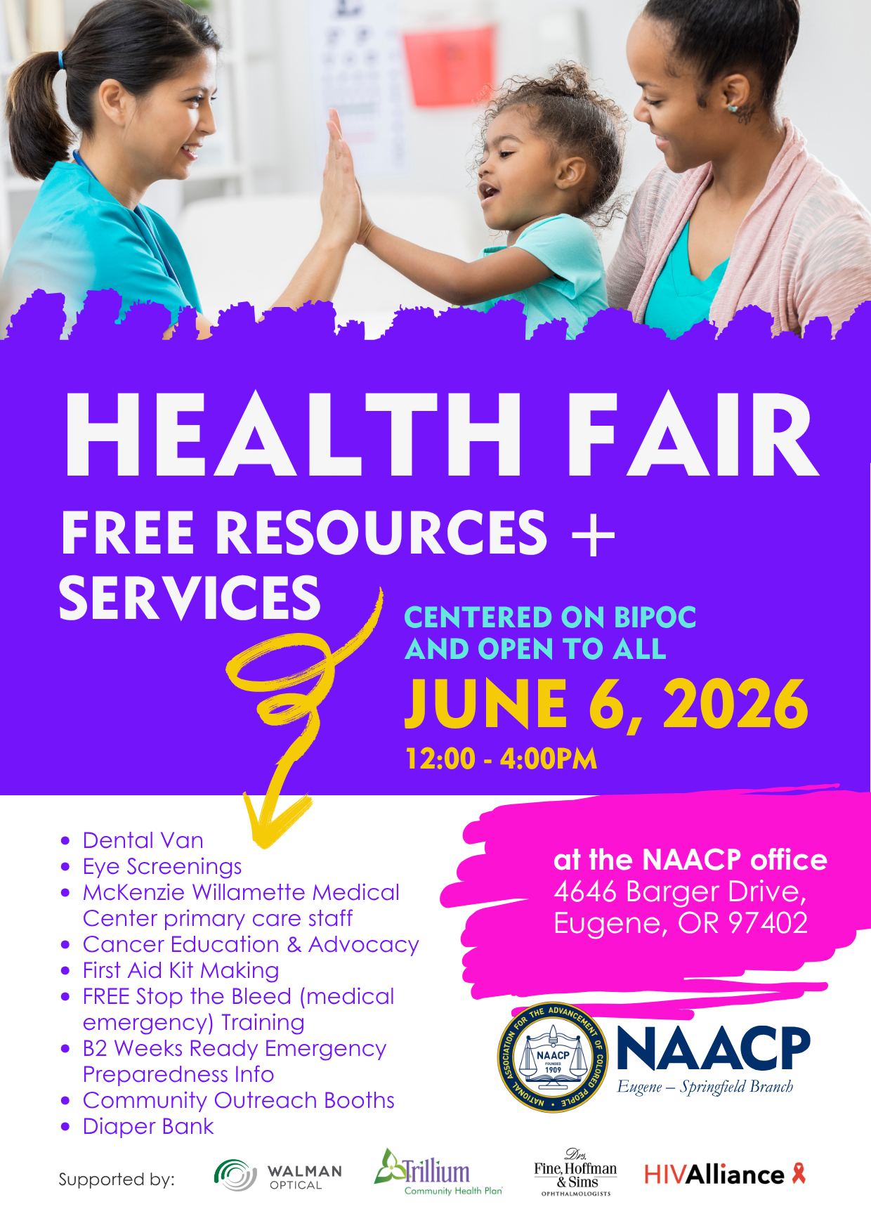 Health Fair: Bridging the Gap to Healthcare