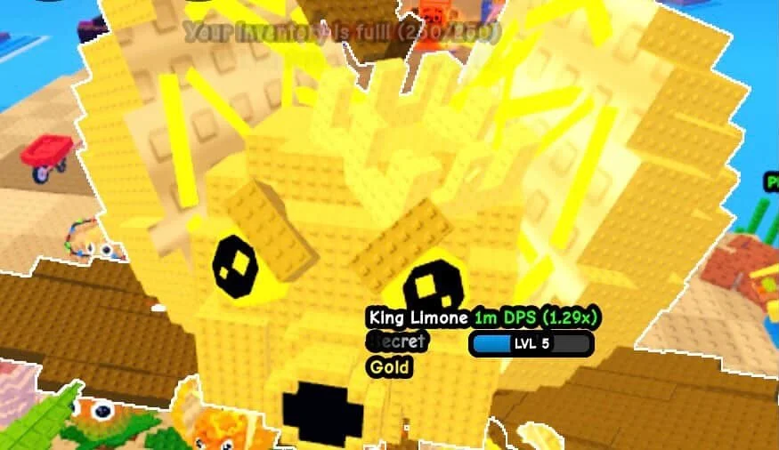 1m dps lvl 5 king limone