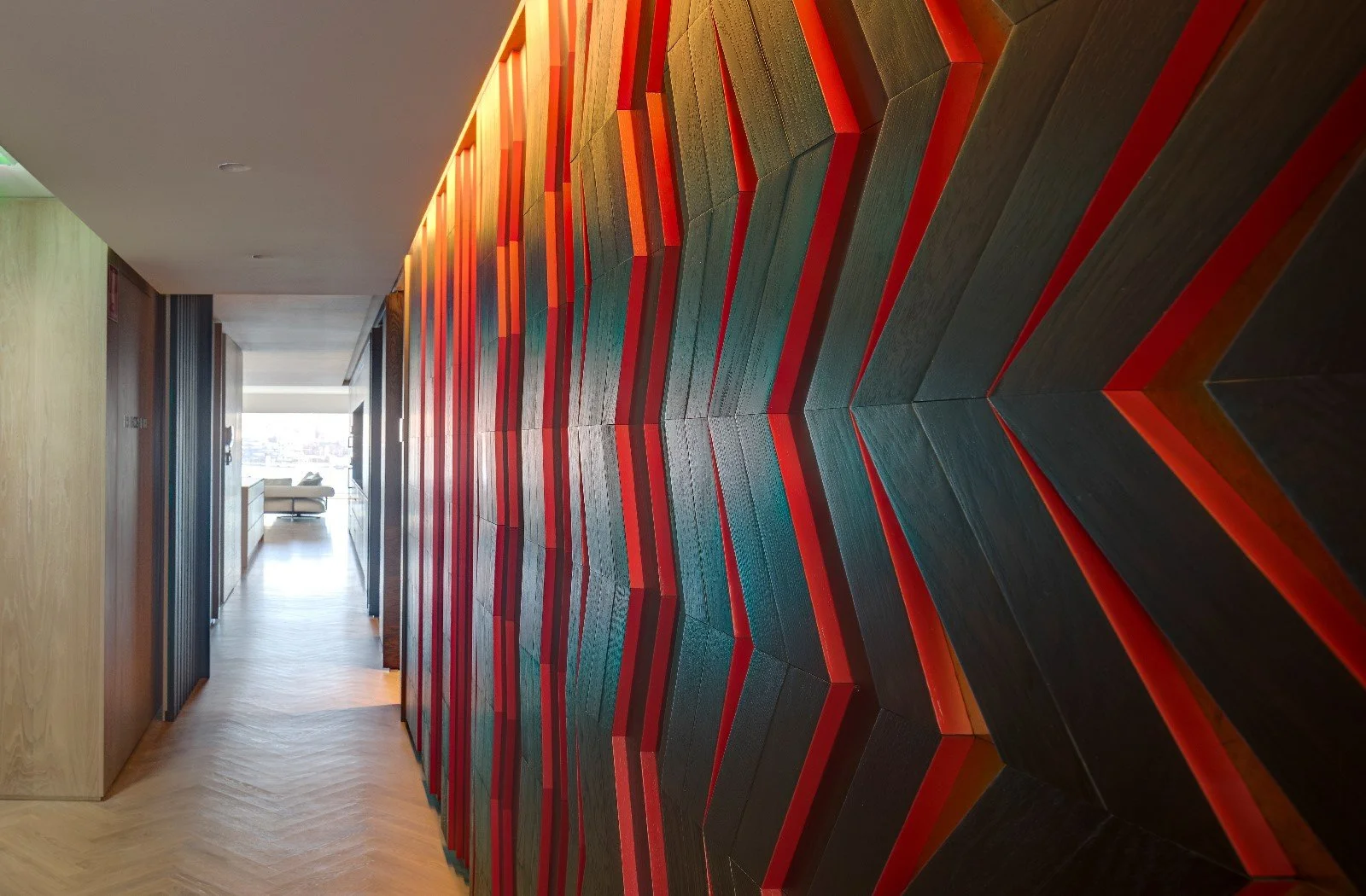 Aria Apartment by Julia English Architects and McGregor Westlake. Photography by Tom Ferguson. Joinery by David Reddy Furniture. Published in The Local Project 17 February 2021.