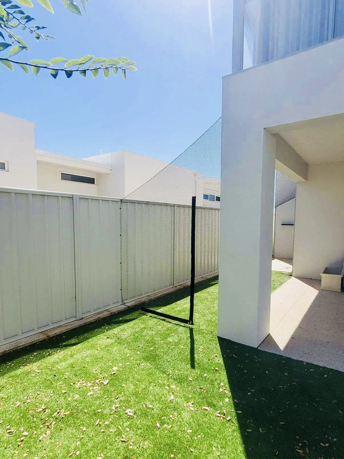 Side Yard Cat Enclosure