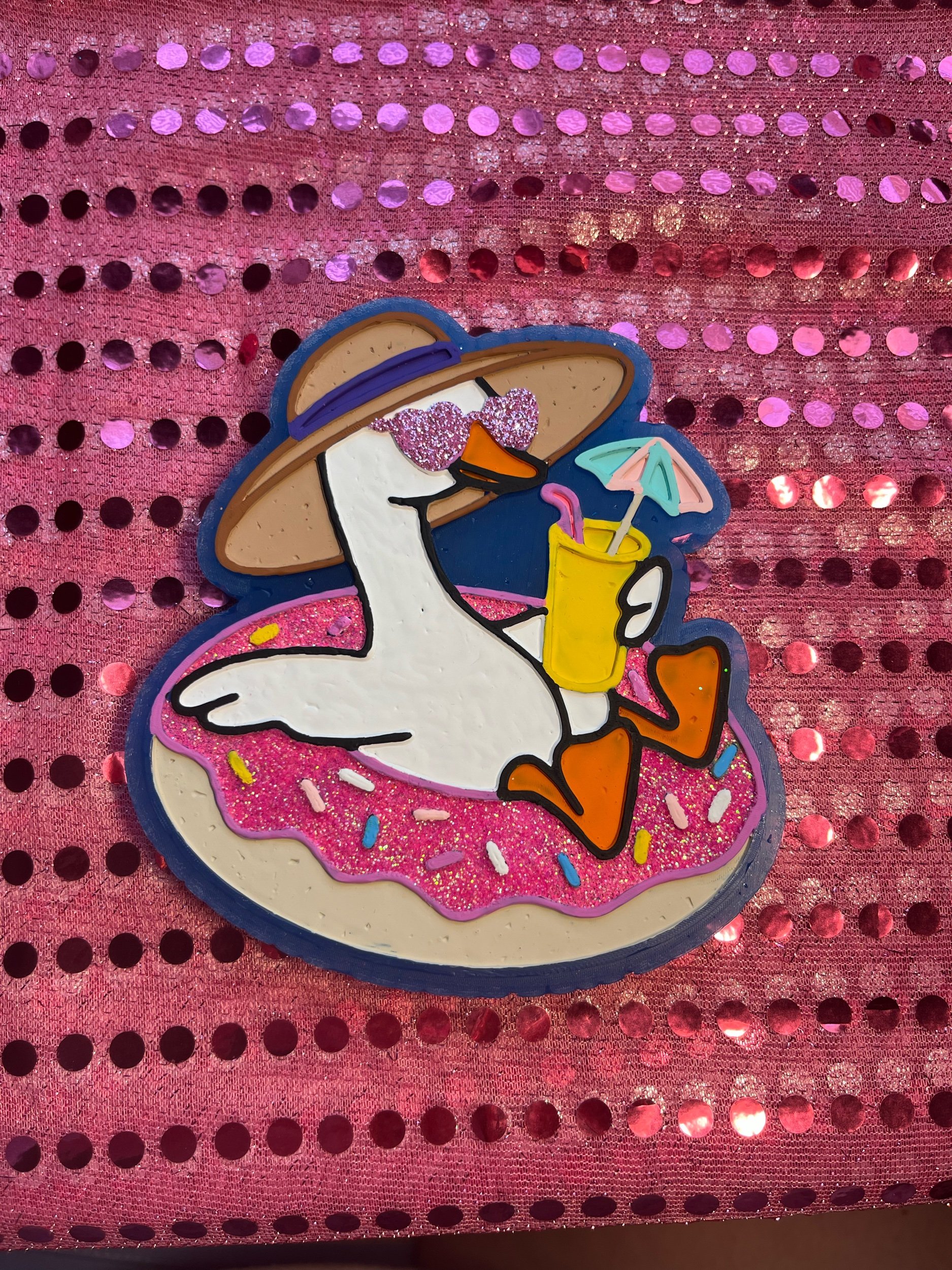 Goose In Floatie
