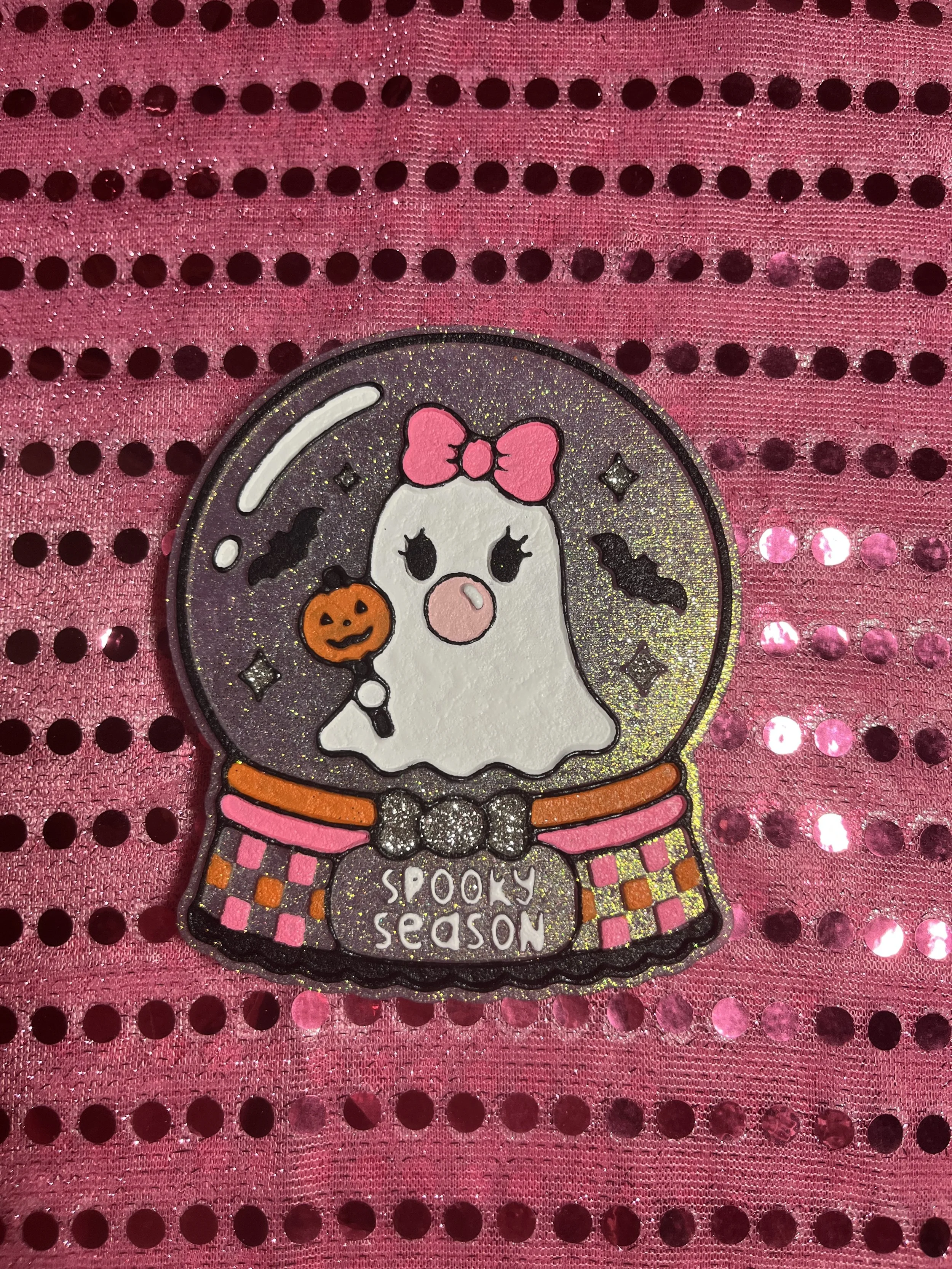 Spooky Season Snow Globe
