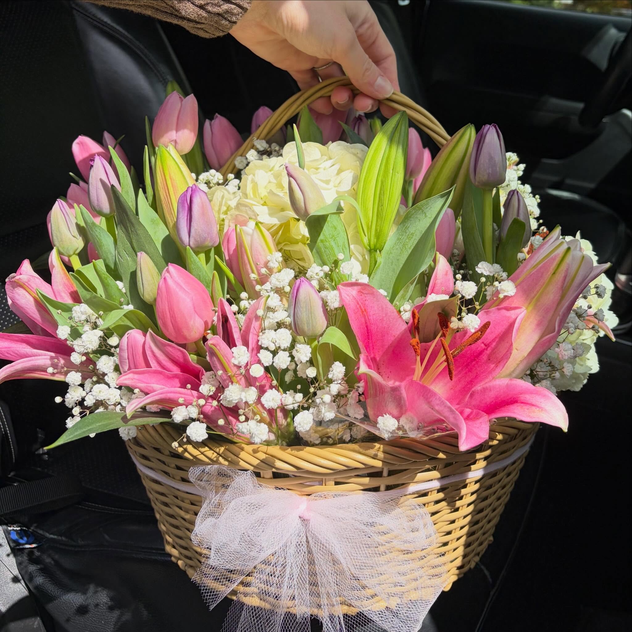 Large Basket 🌷🌸