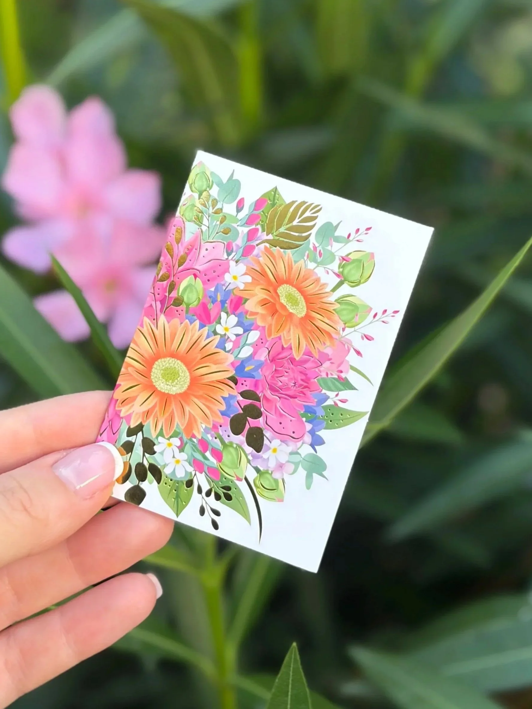 Sweet Petals Notecard