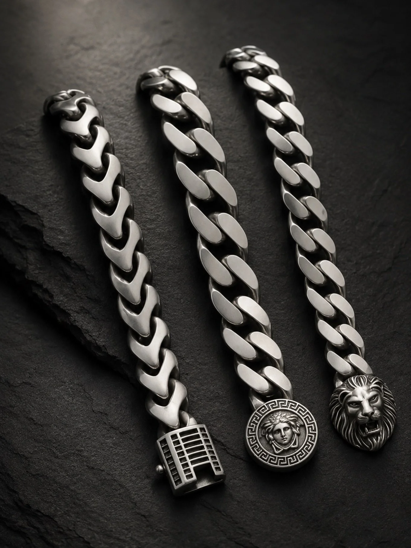 Bold chains, timeless style, and unmatched craftsmanship. Elevate your everyday look with premium silver. ✨

#SilverJewellery #SilverBracelet #MensJewellery #LuxuryStyle #StatementJewellery 925Silver SilverChains FashionAccessories JewelleryManufactu