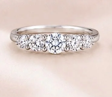 Five-Stone Graduated Ring