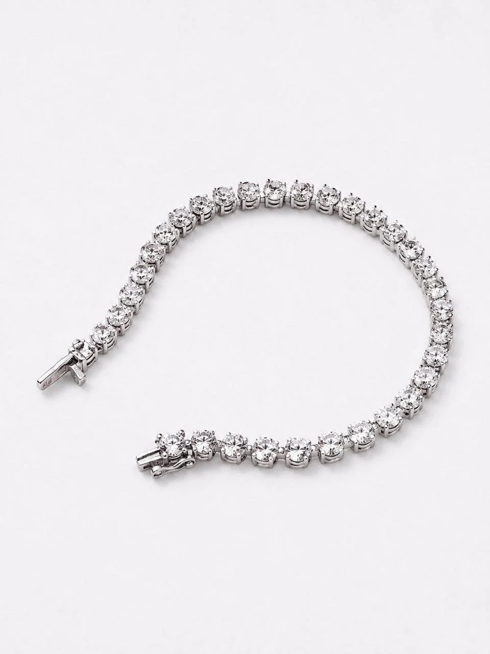 Sterling Silver Tennis Bracelet
