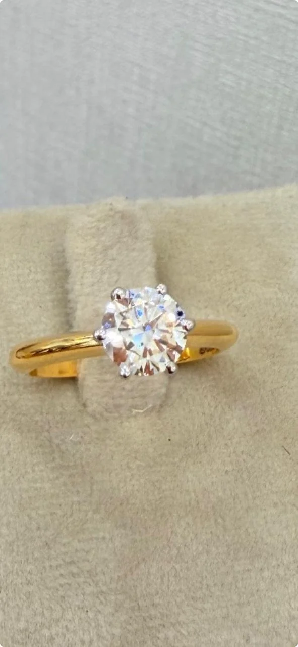 Round Solitaire Ring