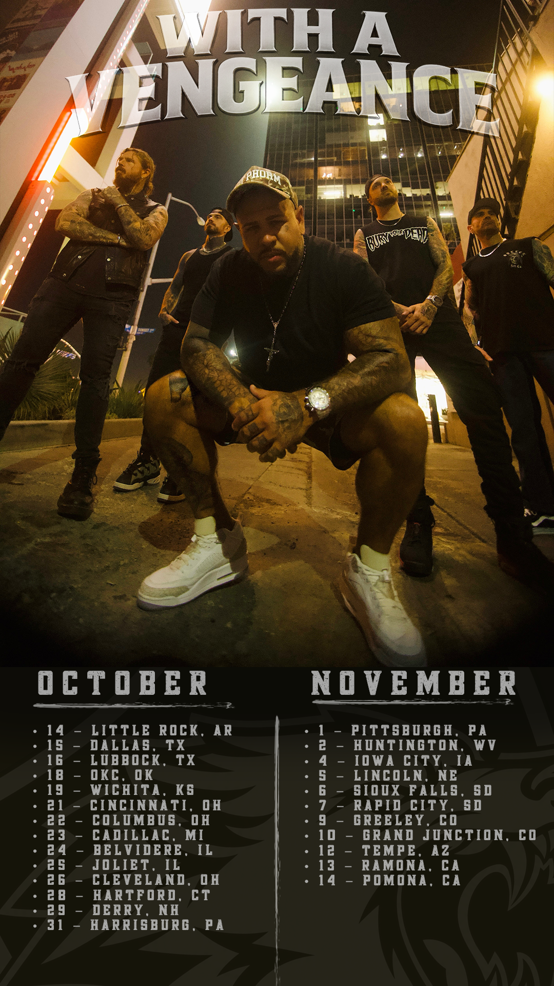 With a Vengeance on Tour Now