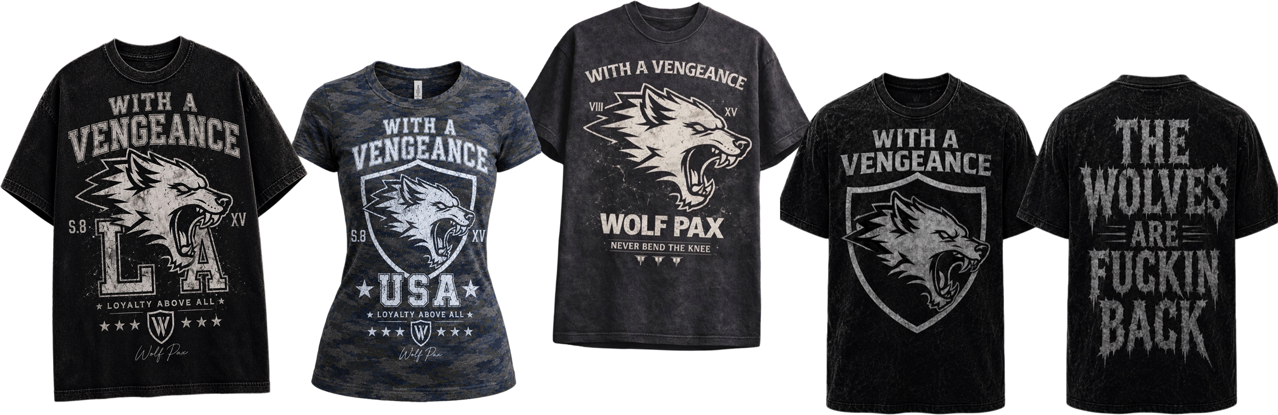 With A Vengeance Merch