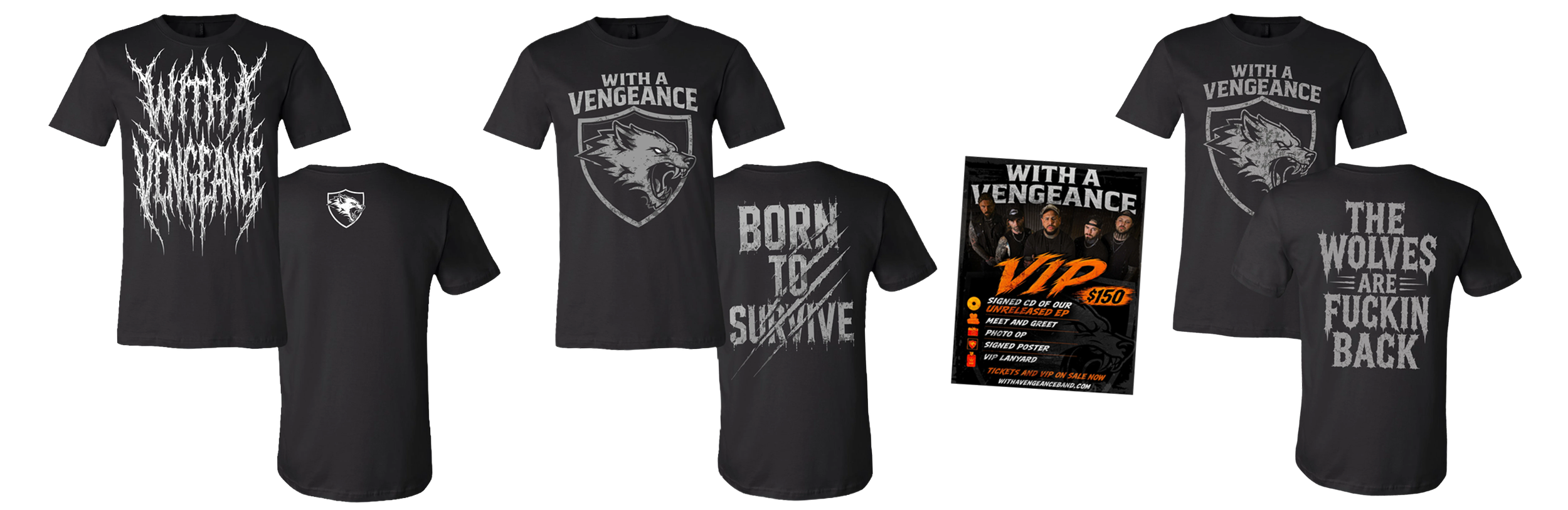 With A Vengeance Merch