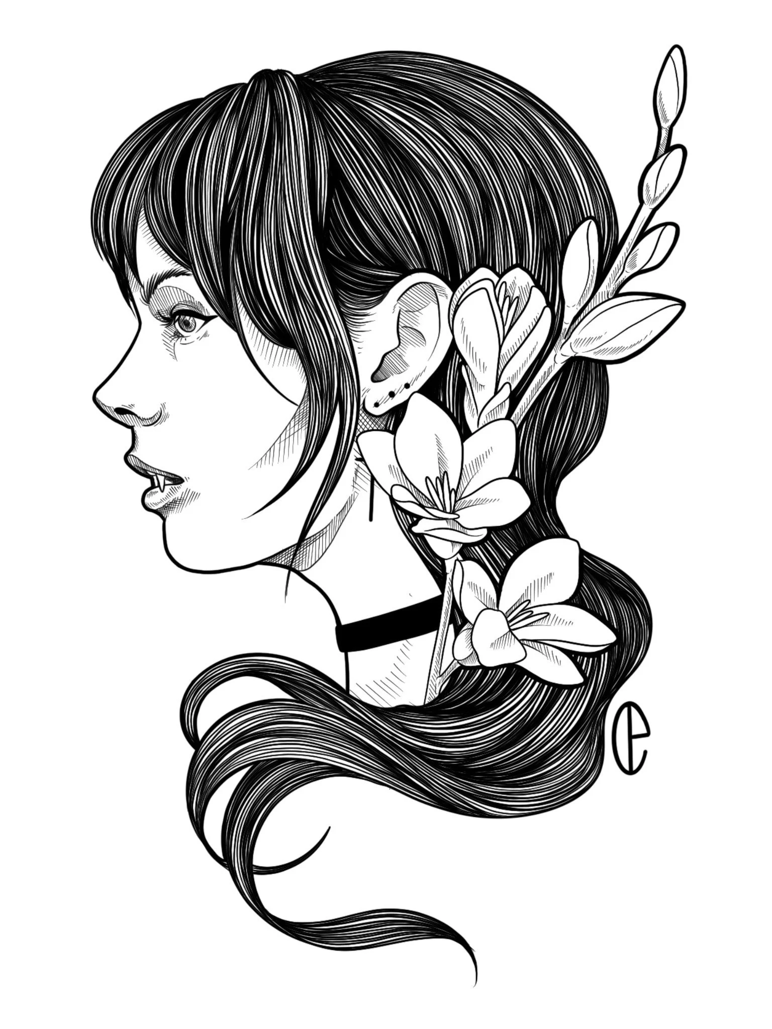 Freesia Girl
Digital