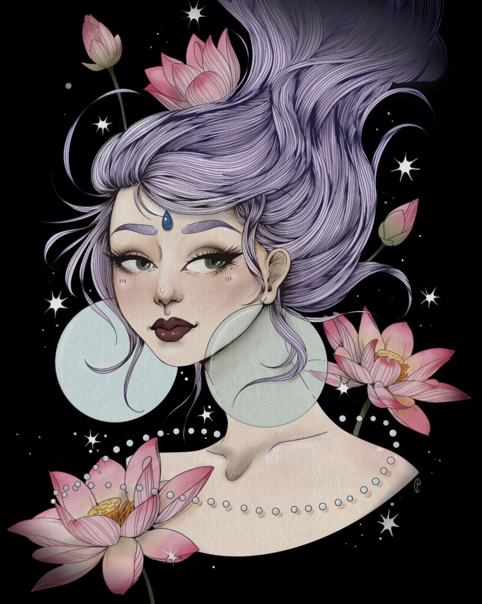 Lotus Lady
Digital