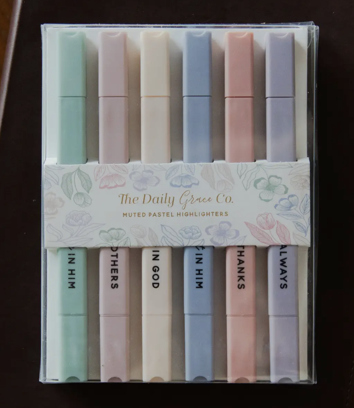 Muted Pastel Highlighters