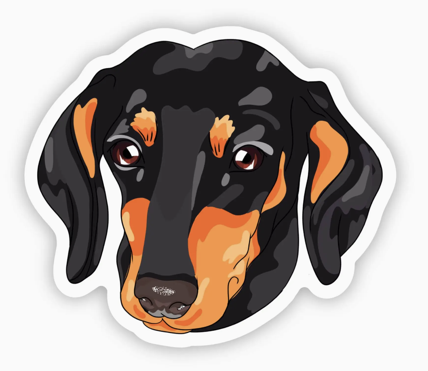 Dachshund Wiener Dog Sticker