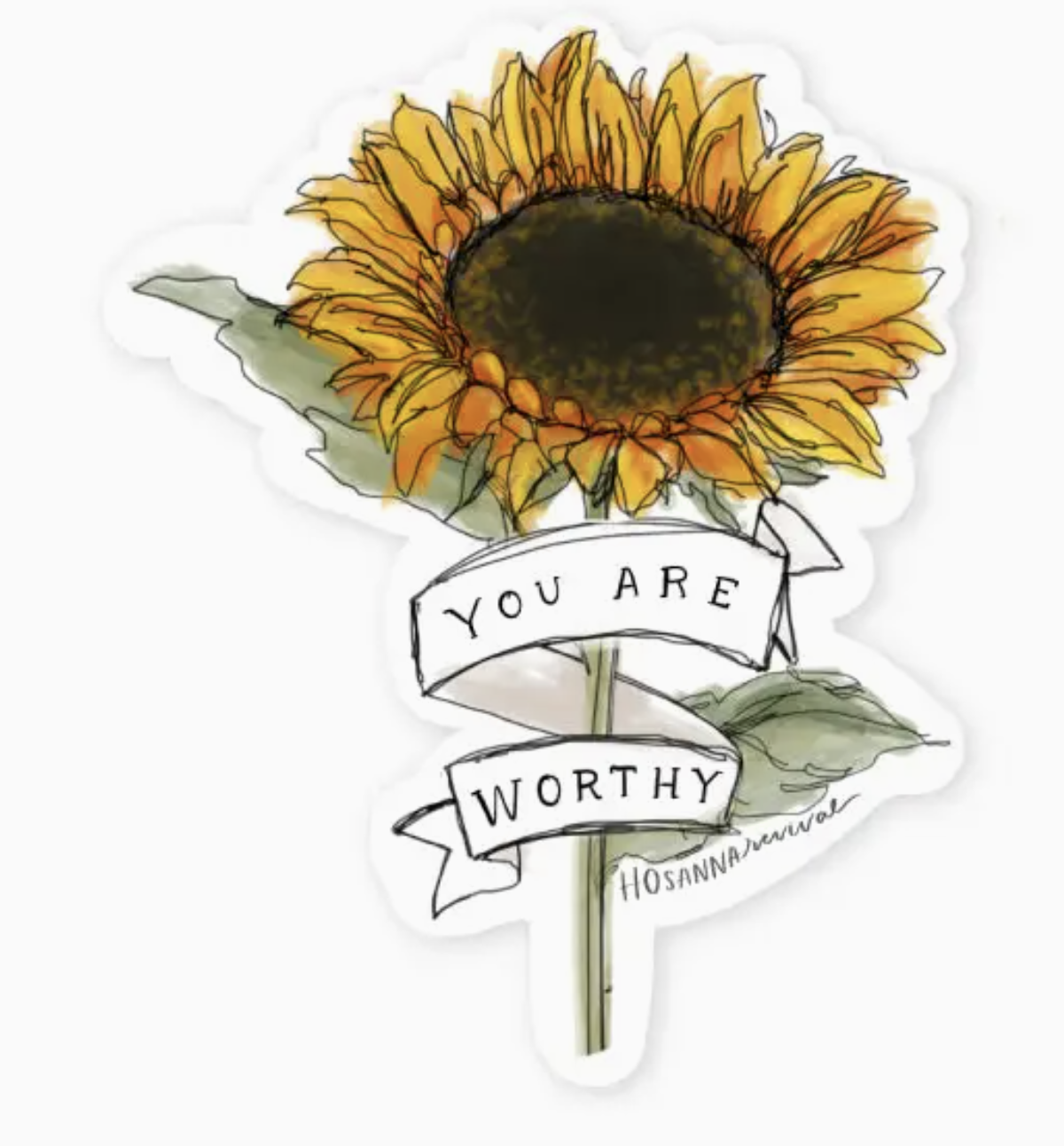 Sticker: You Are Worthy