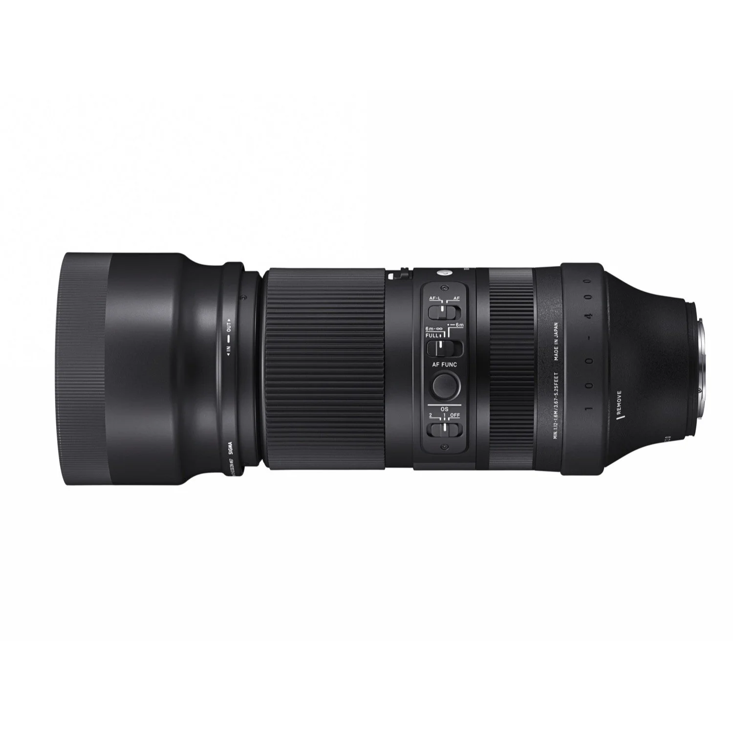 Teleobjetivo Sigma 100-400mm para fauna y largo alcance