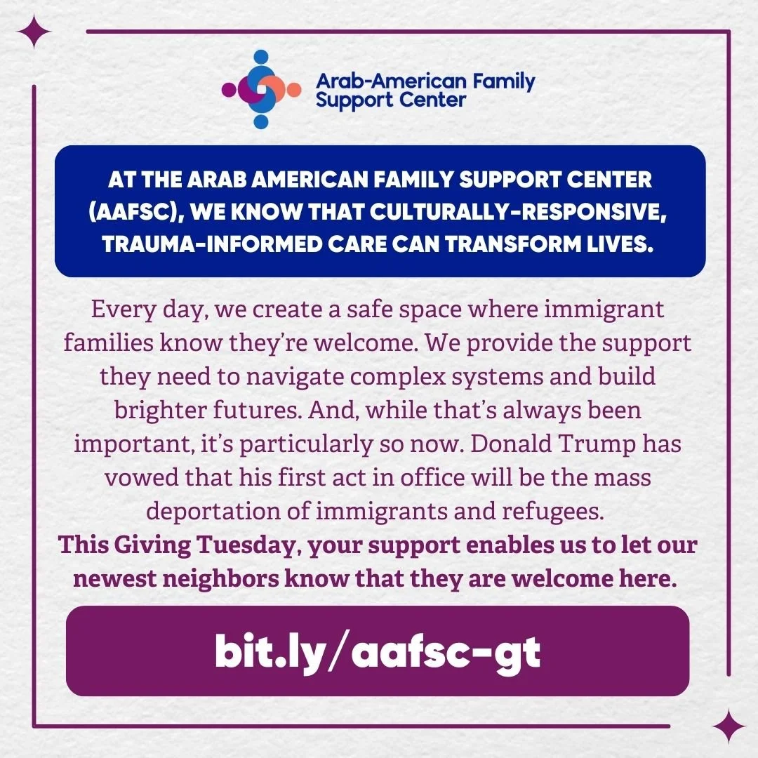 AAFSC Giving Tuesday Statement 