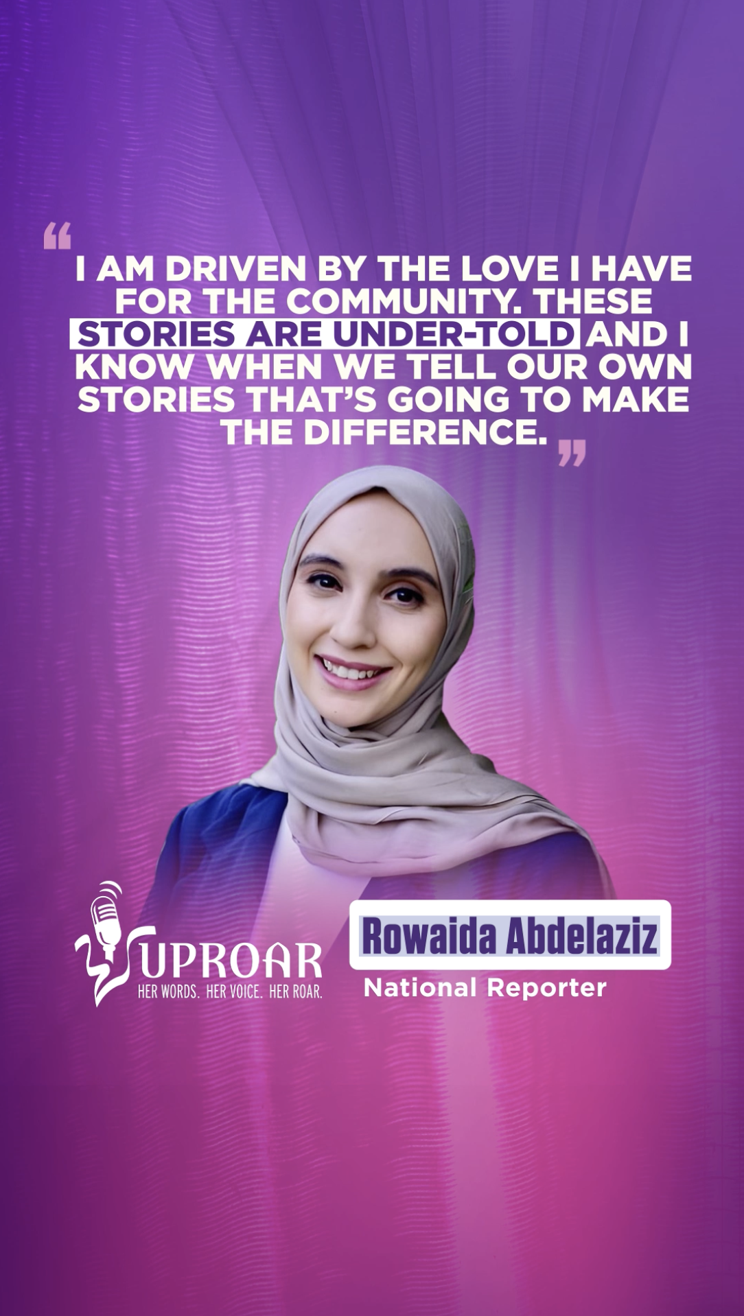 Rowaida Abdelaziz - Quote Animation
