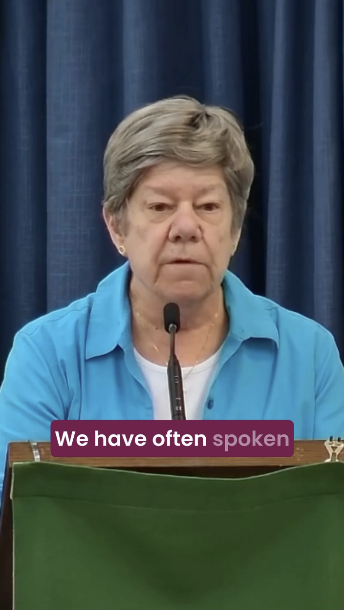 Sister Donna Dodge Speaks Out for Justice &amp; Compassion - SCNY