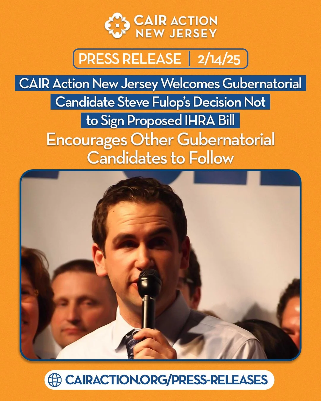 Steve Fulop IHRA PR