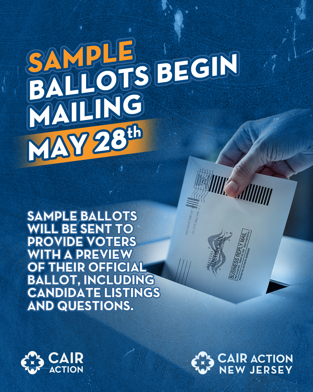 Sample Ballots Mailing Information Graphic