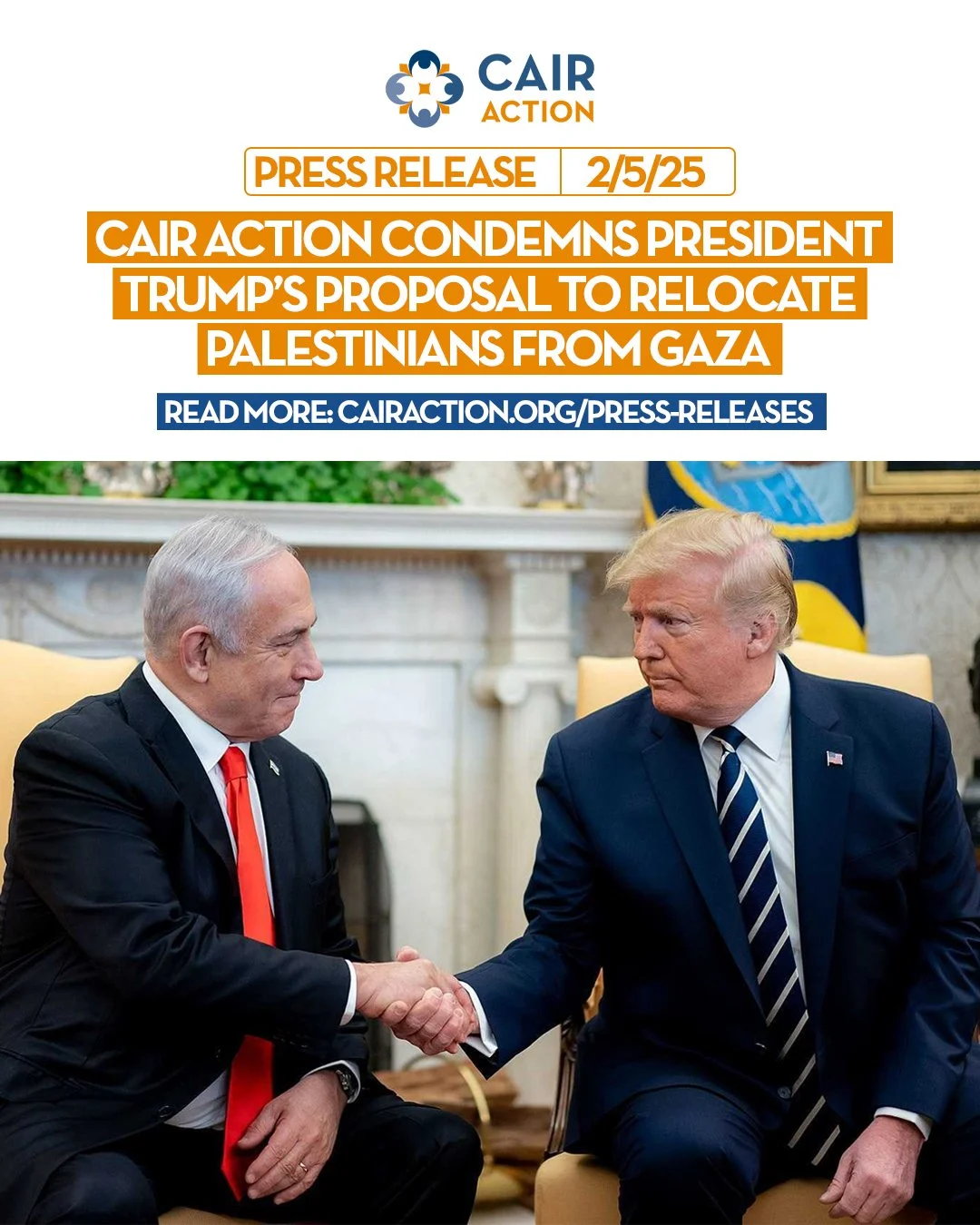 Trump Gaza Proposal PR Information Post