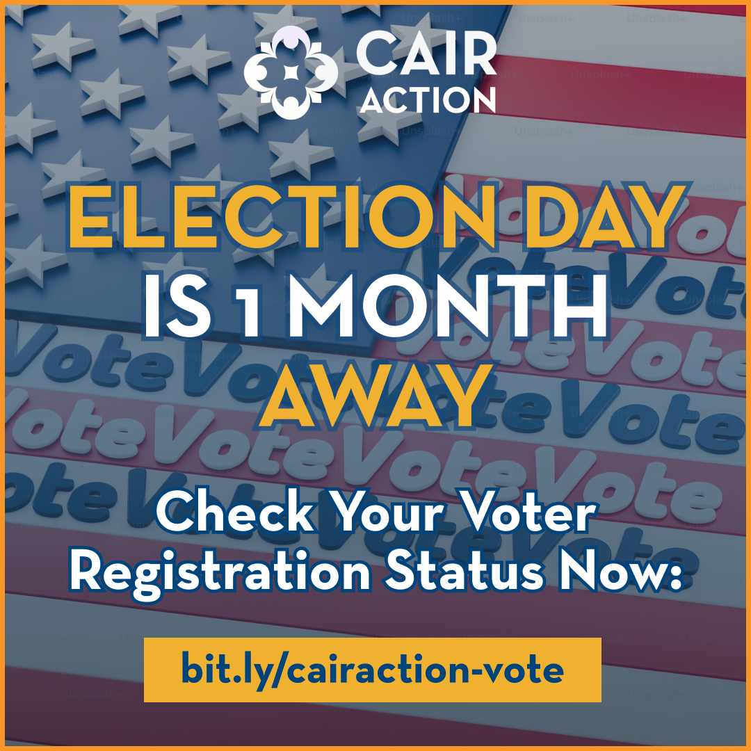 Election Day is 1 Month Away
