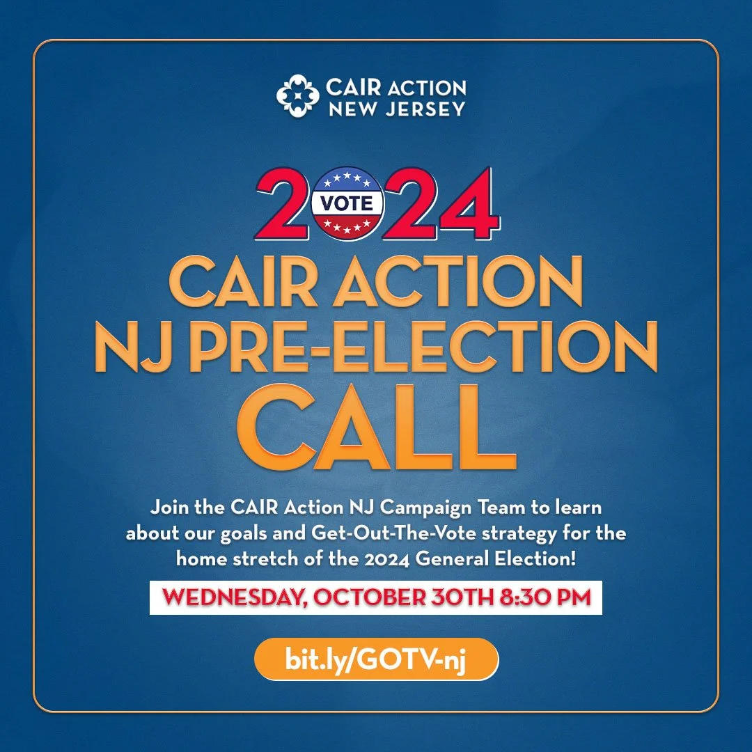 New Jersey Pre Election Call