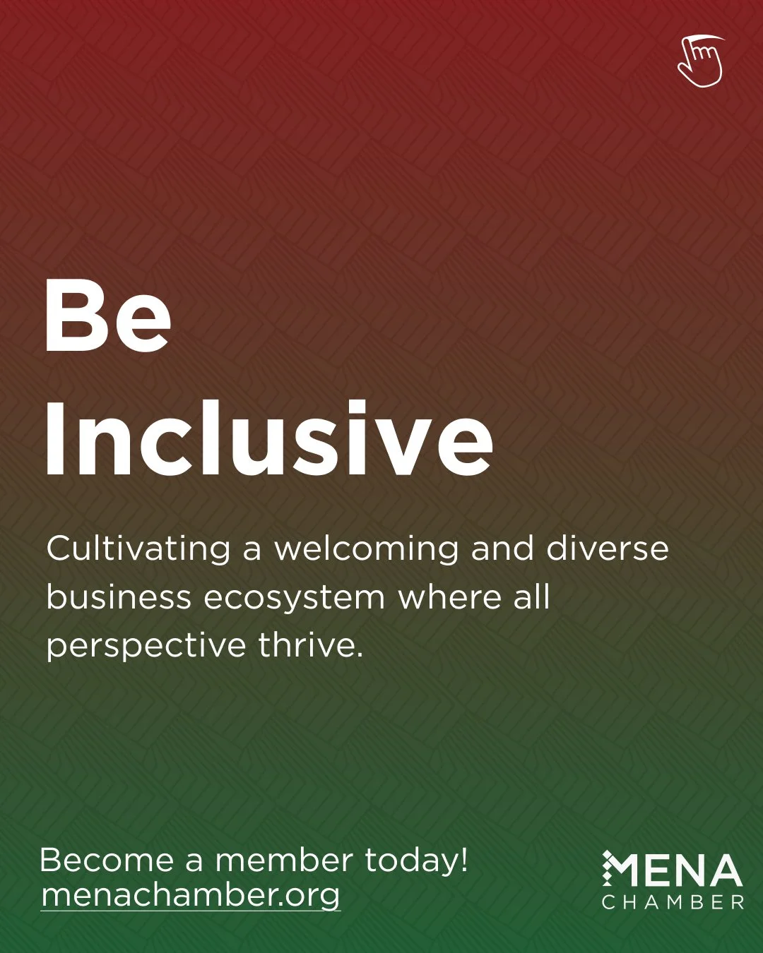 Be Inclusive - MENA Chamber