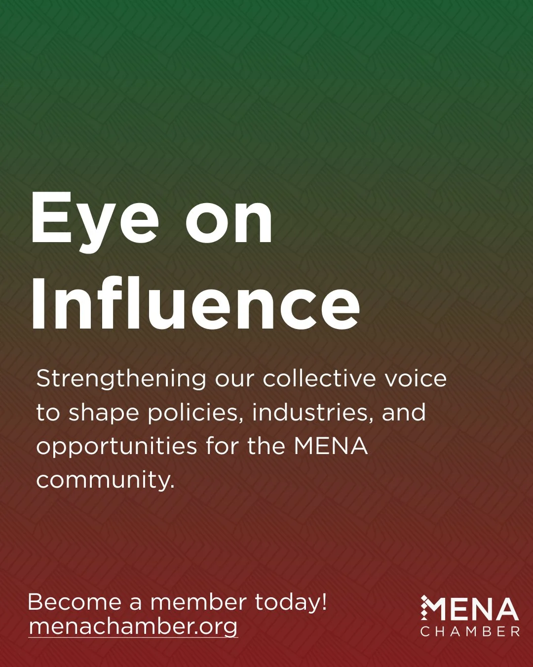 Eye on Influence - MENA Chamber