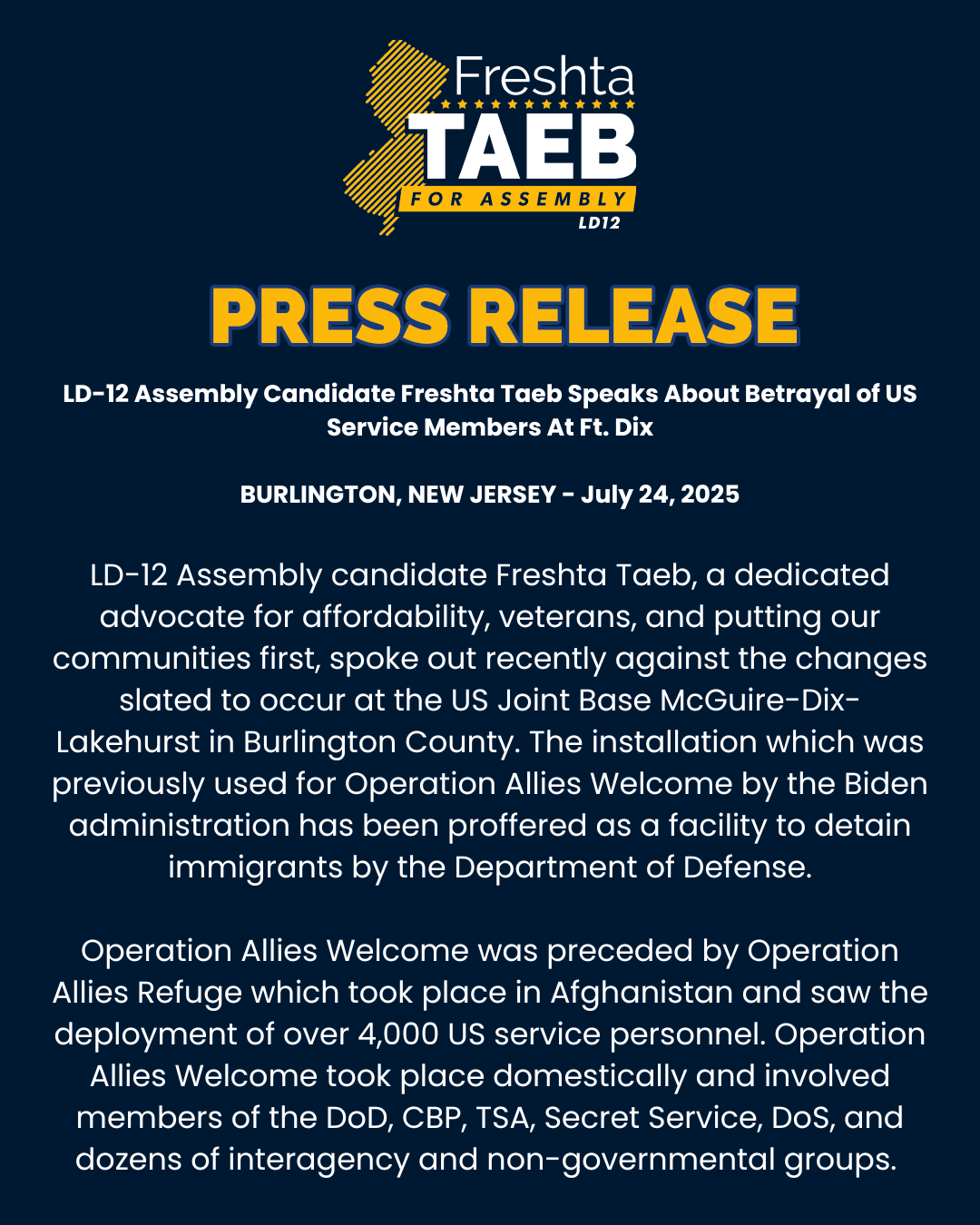 Press Release Freshta Taeb 1