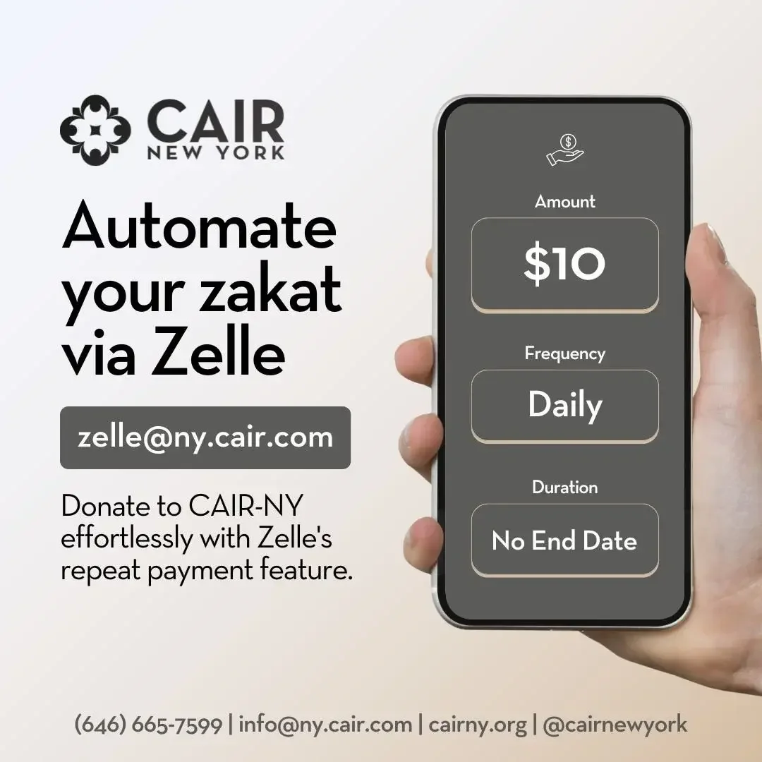 CAIR-NY Zelle Option