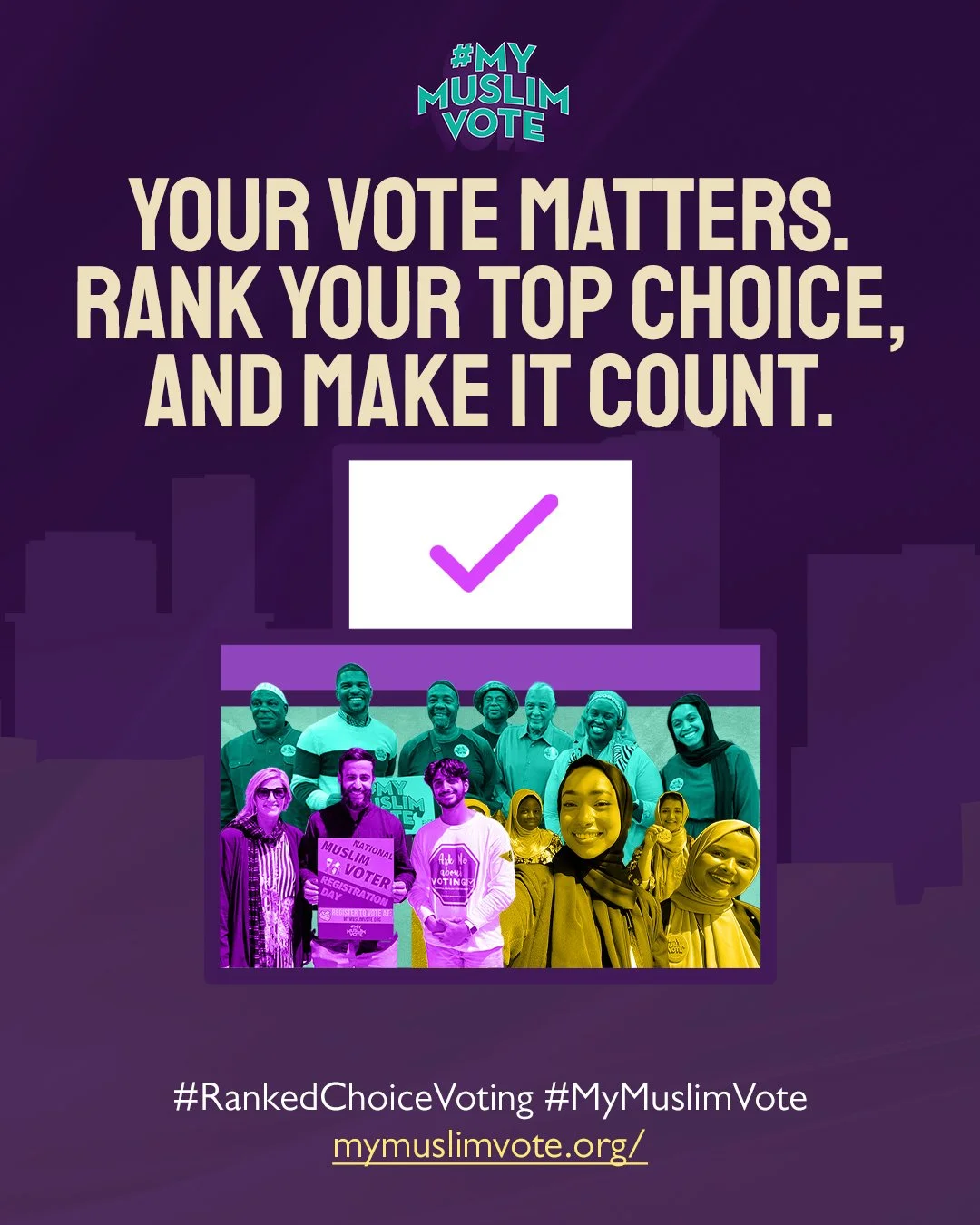 #MyMuslimVote Your Vote Matters