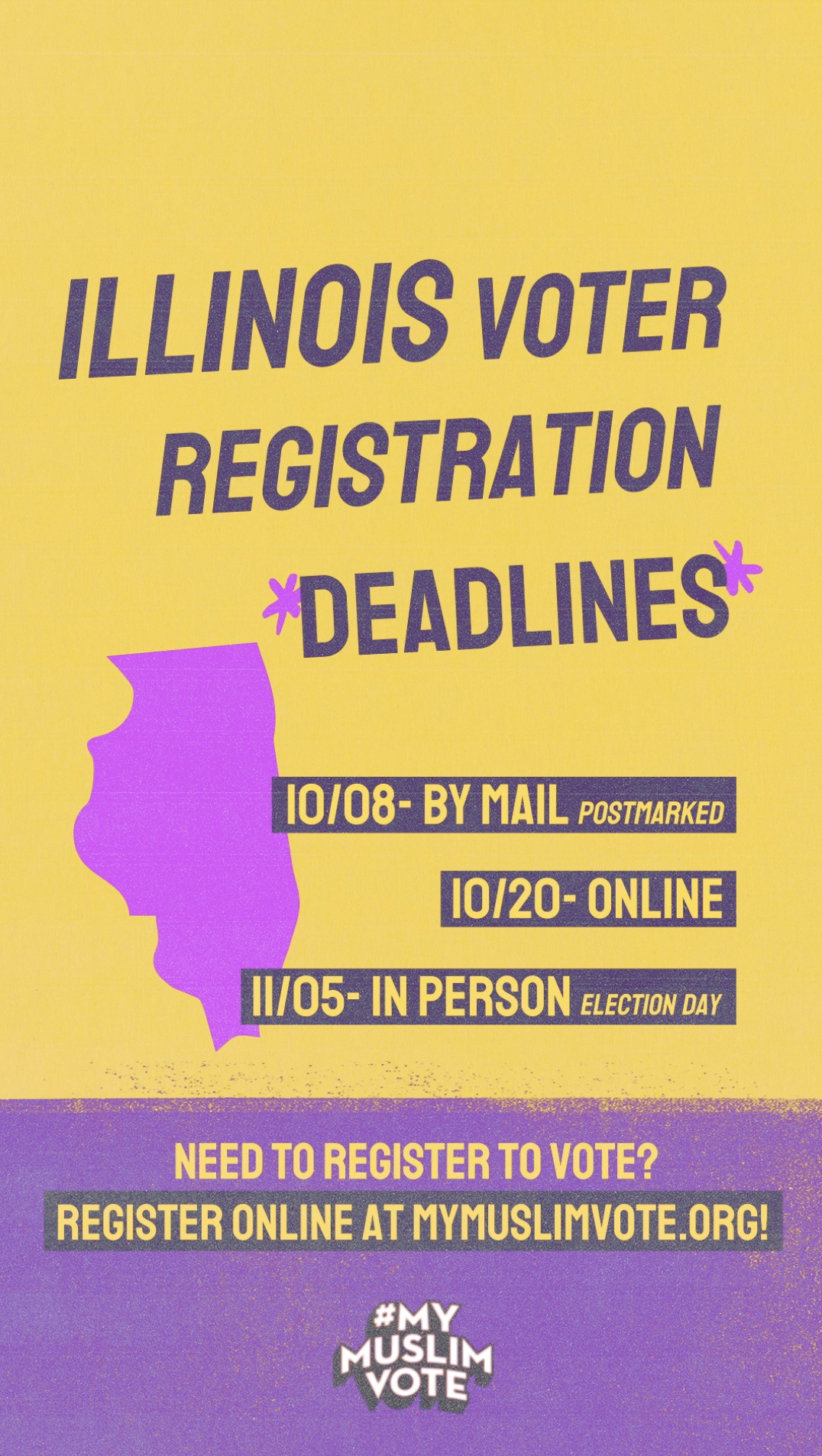 IL 2024 Voter Registration Deadline