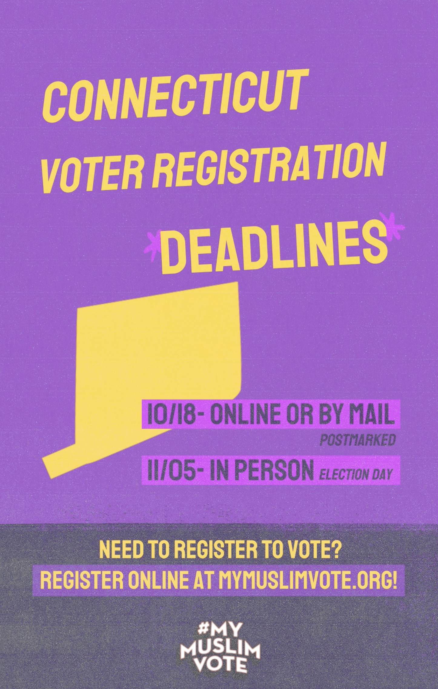 CT 2024 Voter Registration Deadline