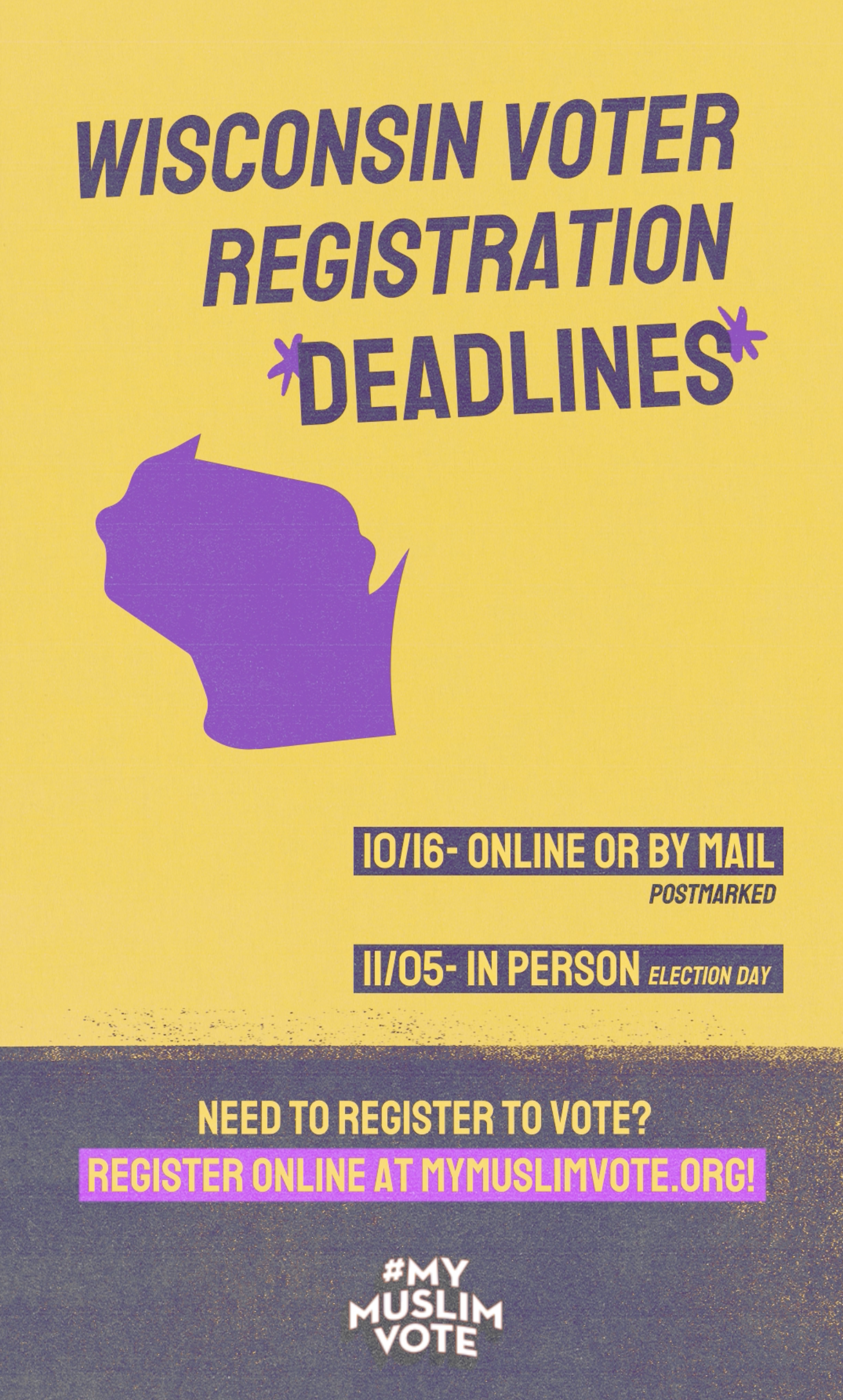 WI 2024 Voter Registration Deadline