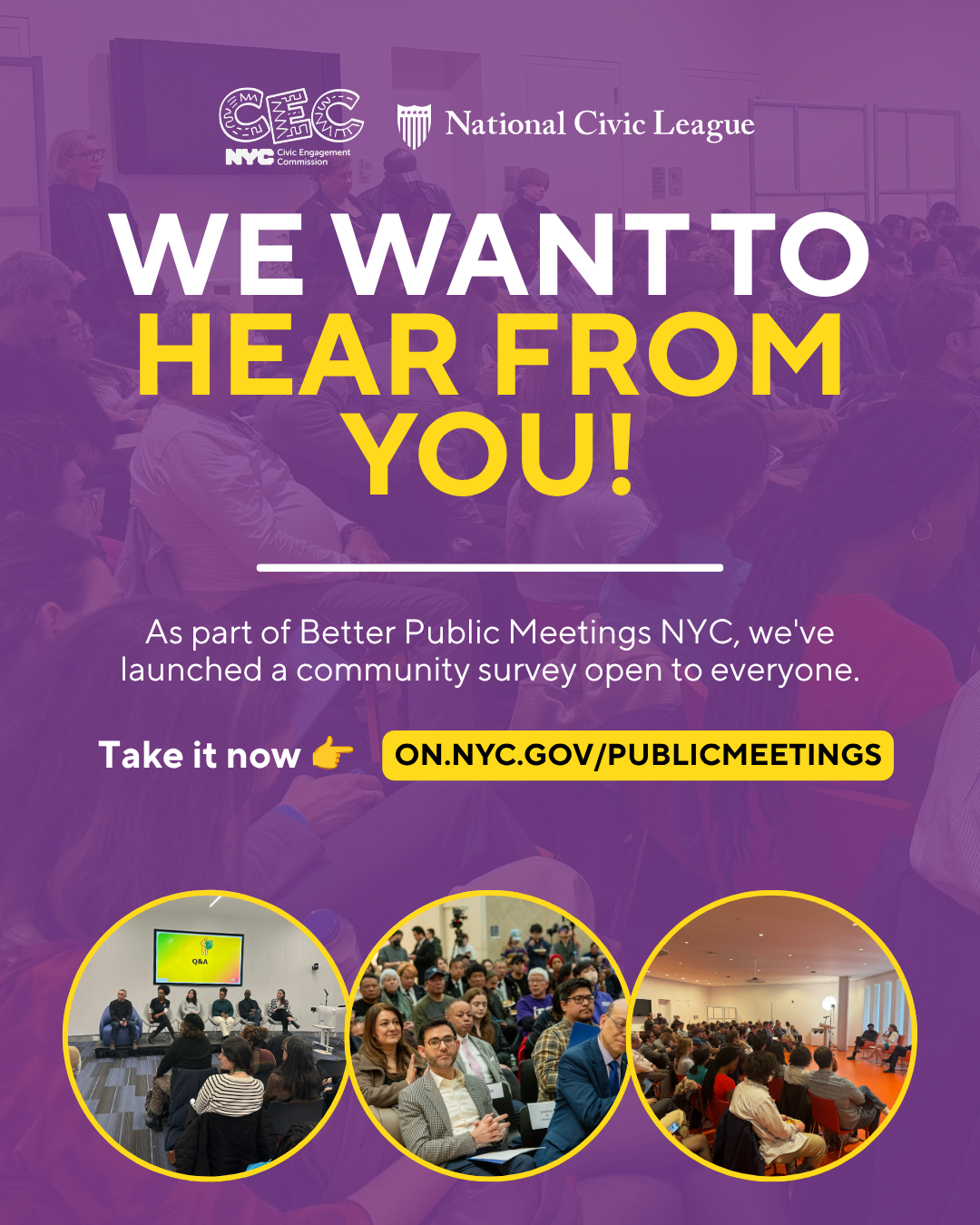 Better Public Meetings Survey
