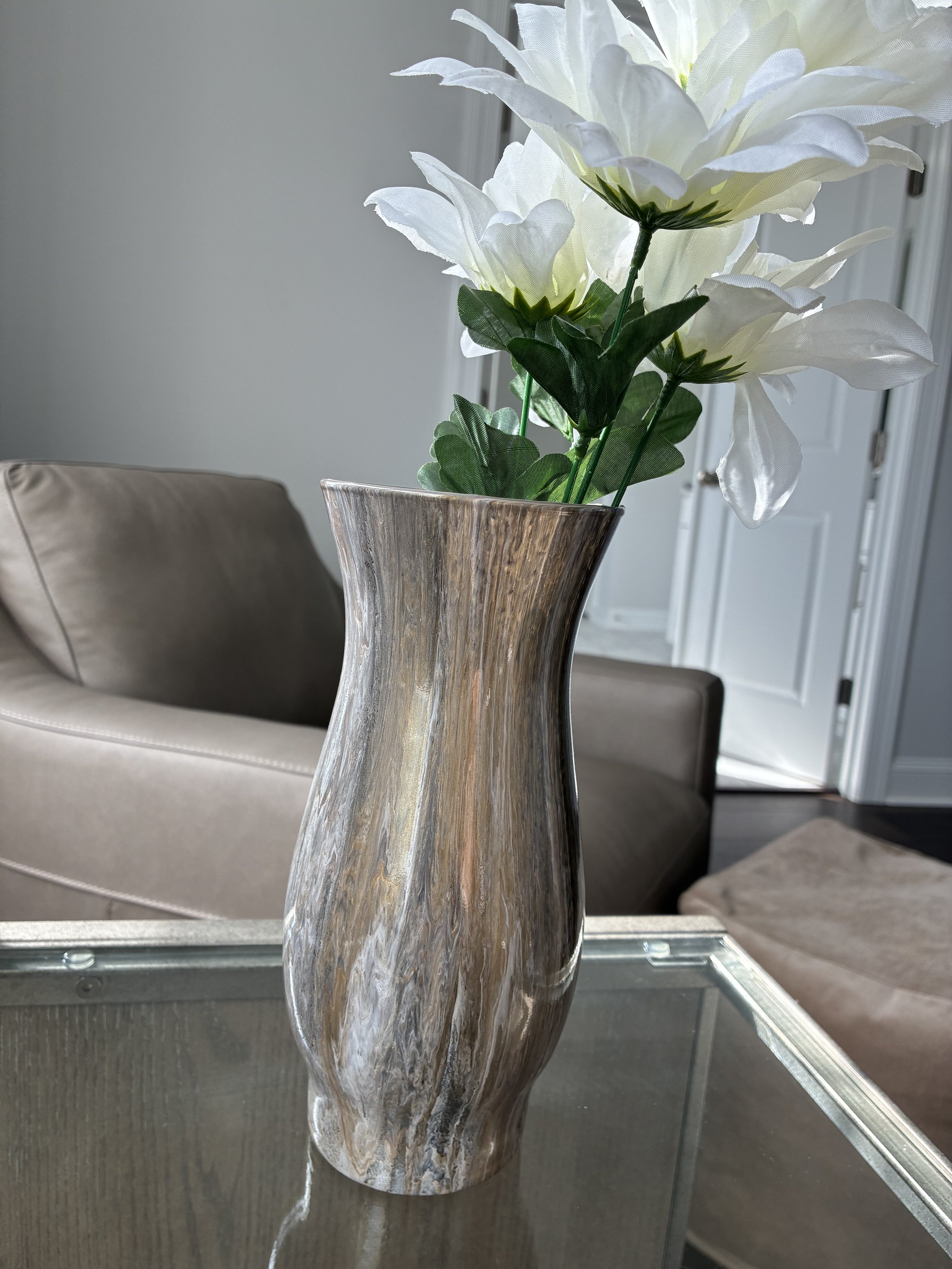 Stone Bloom Original Decorative Vase
