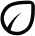 A circular black button with a power symbol in the center.