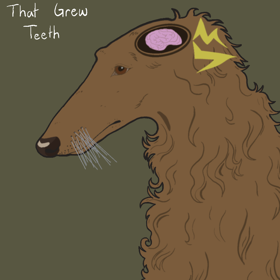 Borzoi Sticker