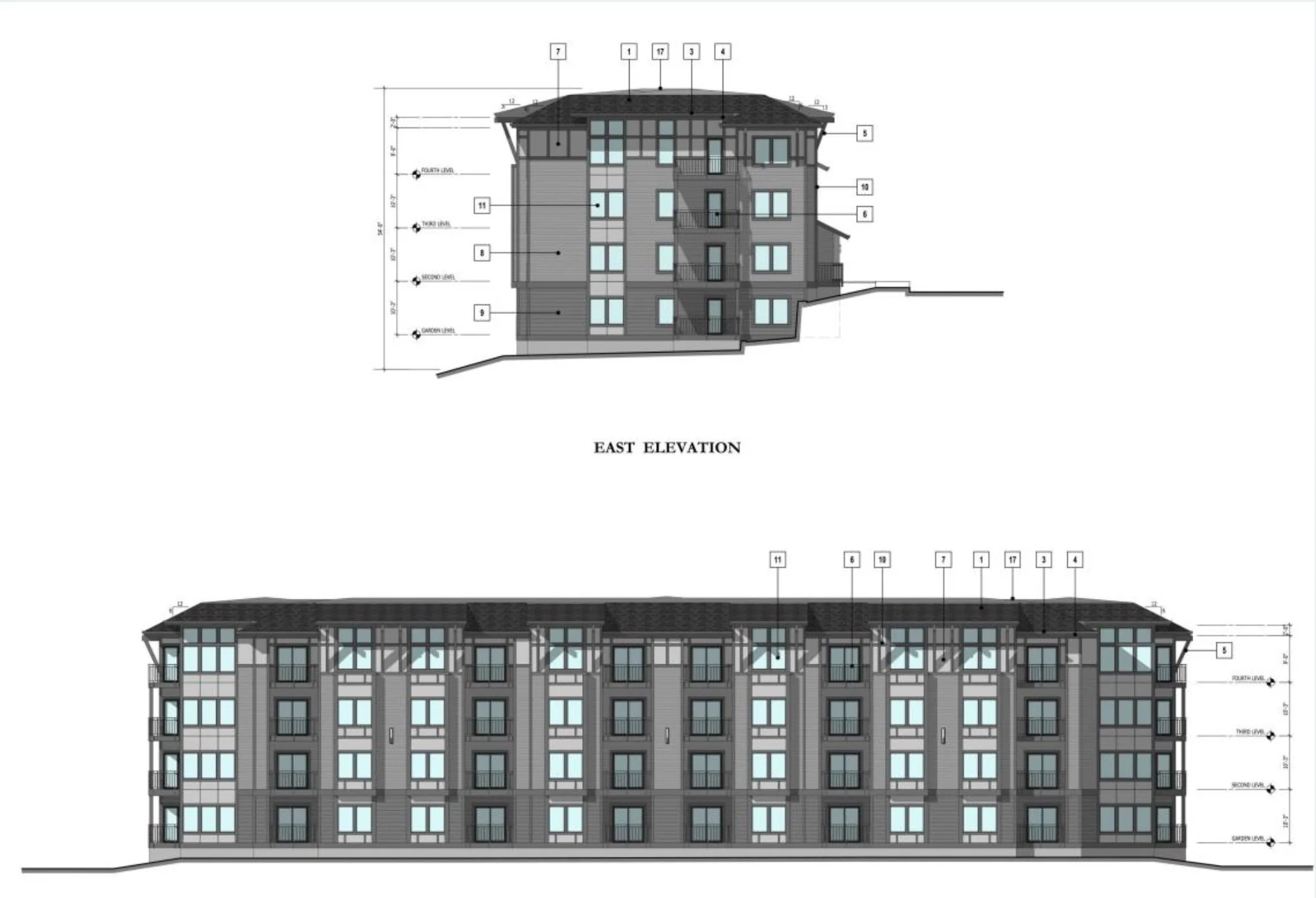 Building B Exterior (looking uphill)
