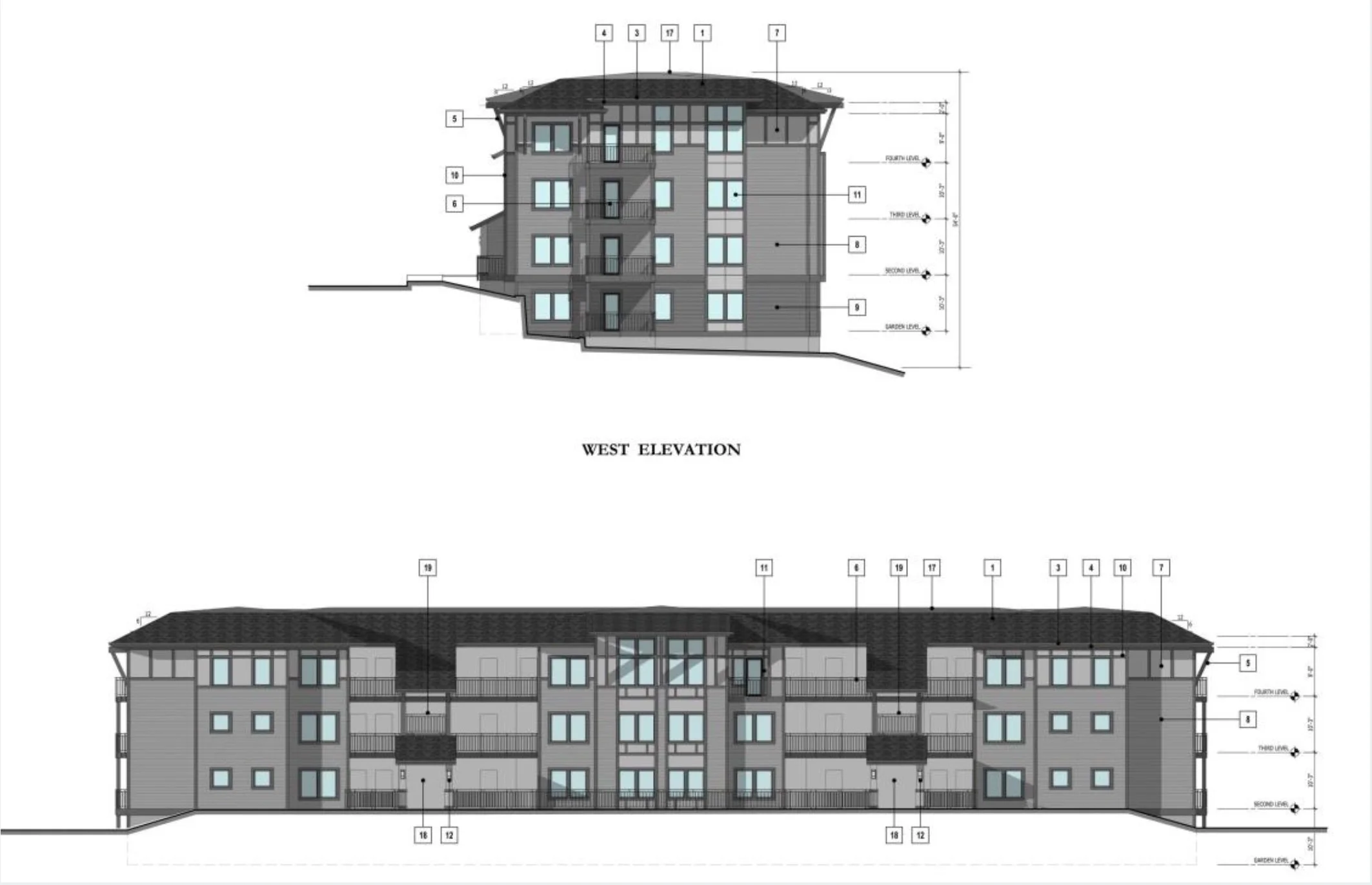 Building B Exterior (looking downhill)
