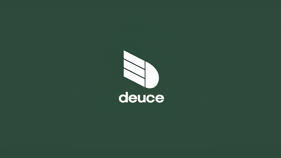 Deuce Badminton Court logo.